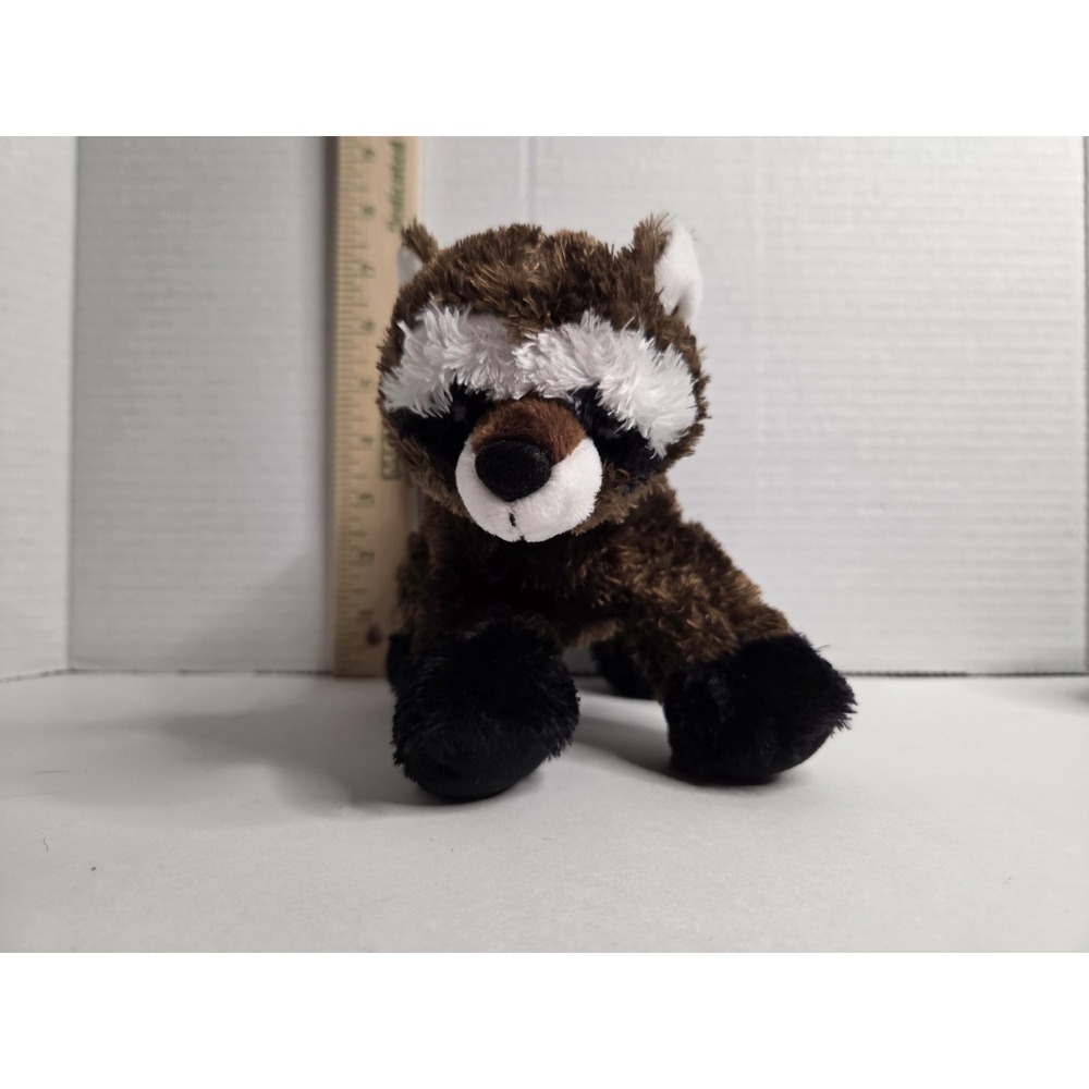 Aurora Brown Raccoon Plush 6 Inch 2018 Stuffed Animal Toy